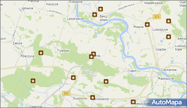 mapa Orsk, Orsk na mapie Targeo