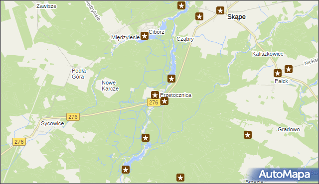 mapa Przetocznica, Przetocznica na mapie Targeo