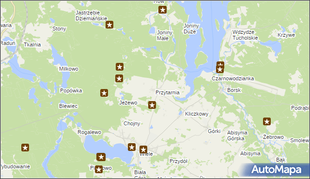 mapa Przytarnia, Przytarnia na mapie Targeo