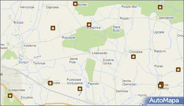 mapa Sędziszew, Sędziszew na mapie Targeo