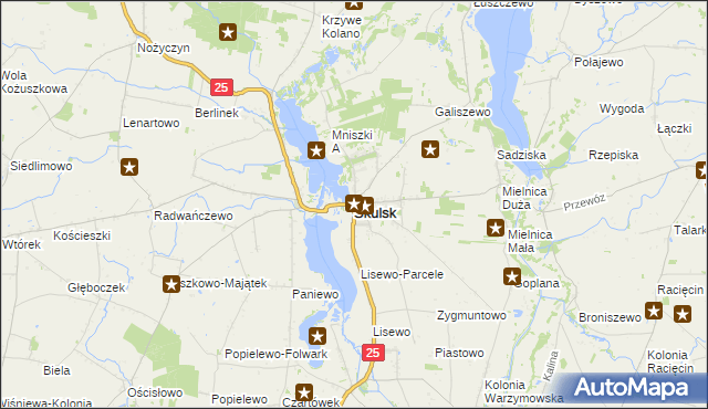 mapa Skulsk, Skulsk na mapie Targeo