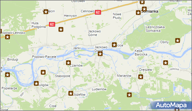 mapa Ślężany, Ślężany na mapie Targeo