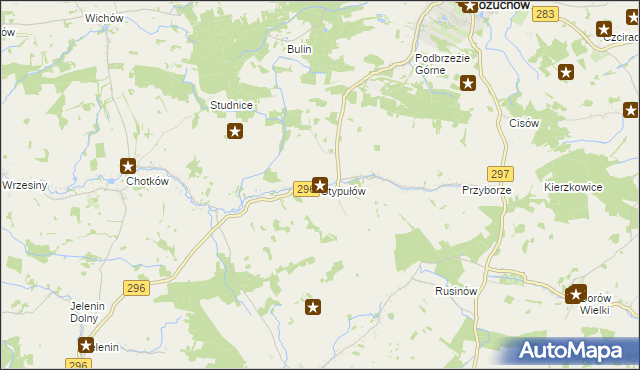 mapa Stypułów, Stypułów na mapie Targeo