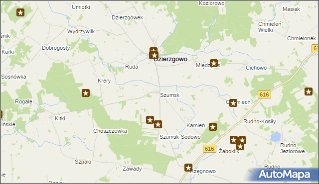 mapa Szumsk, Szumsk na mapie Targeo