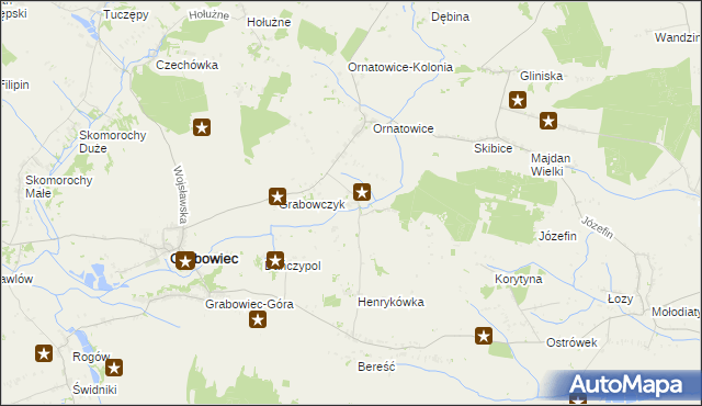 mapa Szystowice, Szystowice na mapie Targeo