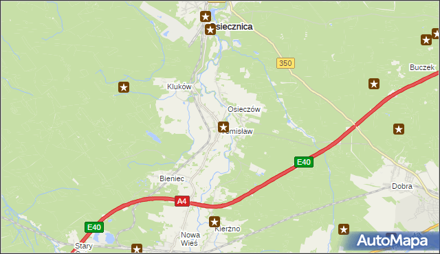 mapa Tomisław, Tomisław na mapie Targeo