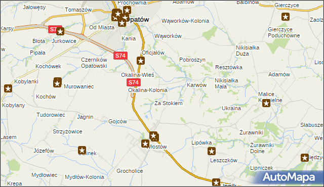 mapa Tudorów, Tudorów na mapie Targeo