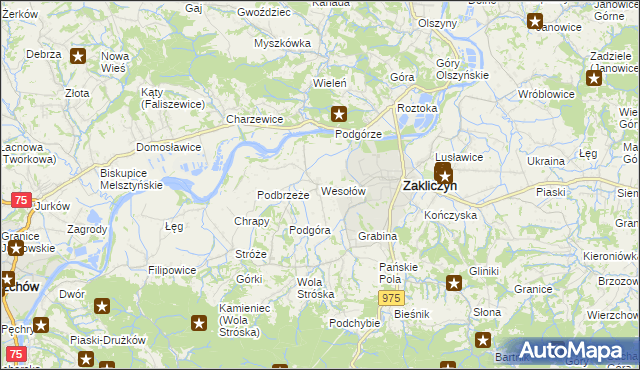mapa Wesołów, Wesołów na mapie Targeo