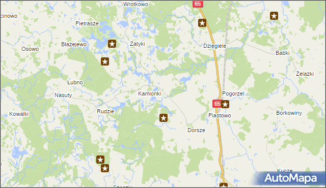mapa Wilkasy gmina Gołdap, Wilkasy gmina Gołdap na mapie Targeo