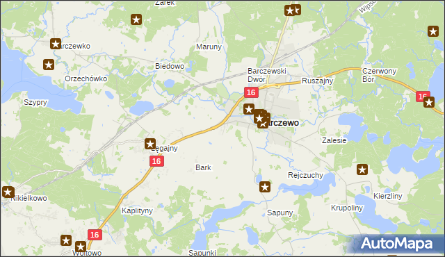 mapa Wrócikowo, Wrócikowo na mapie Targeo