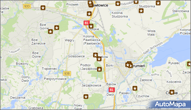 mapa Zbytków, Zbytków na mapie Targeo