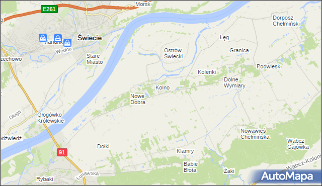 mapa Górne Wymiary, Górne Wymiary na mapie Targeo