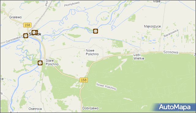 mapa Ludzisławice, Ludzisławice na mapie Targeo