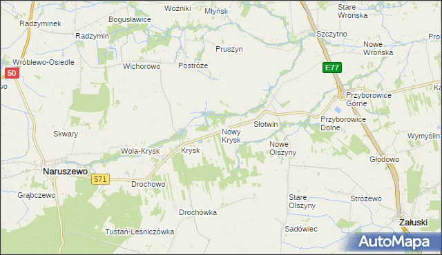 mapa Nowy Krysk, Nowy Krysk na mapie Targeo