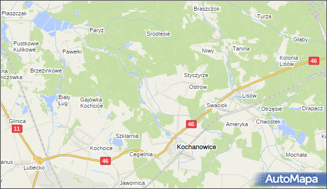 mapa Lubockie, Lubockie na mapie Targeo