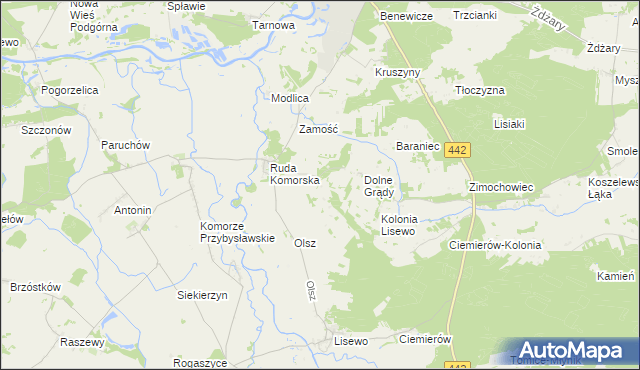 mapa Łupice gmina Pyzdry, Łupice gmina Pyzdry na mapie Targeo