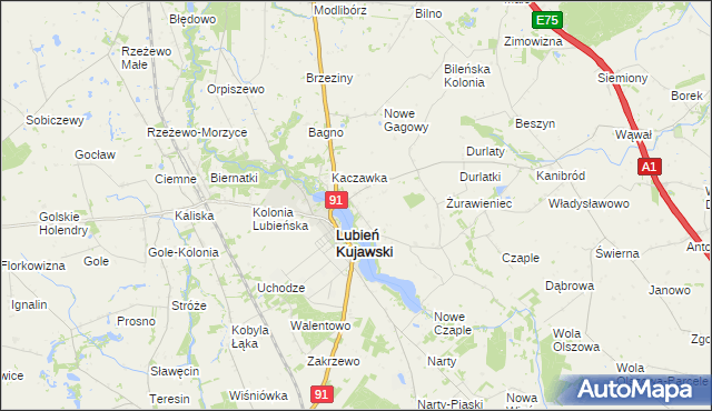 mapa Stępka, Stępka na mapie Targeo