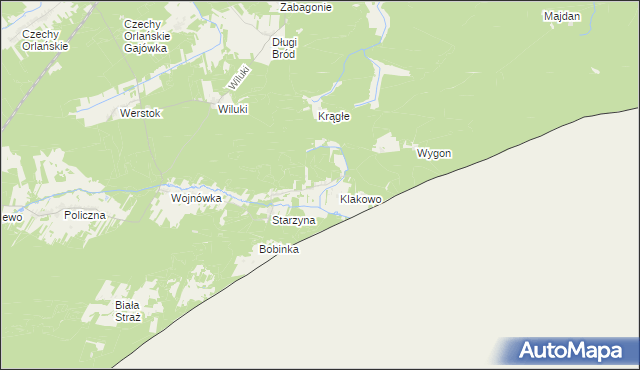 mapa Górny Gród, Górny Gród na mapie Targeo