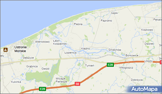 mapa Kładno, Kładno na mapie Targeo