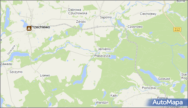 mapa Płaszczyca, Płaszczyca na mapie Targeo