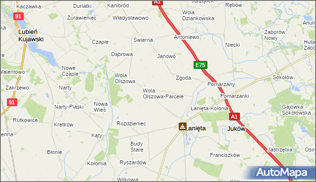 mapa Rajmundów, Rajmundów na mapie Targeo