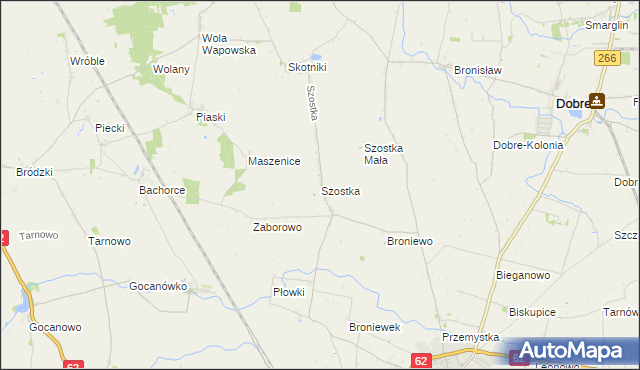 mapa Szostka, Szostka na mapie Targeo