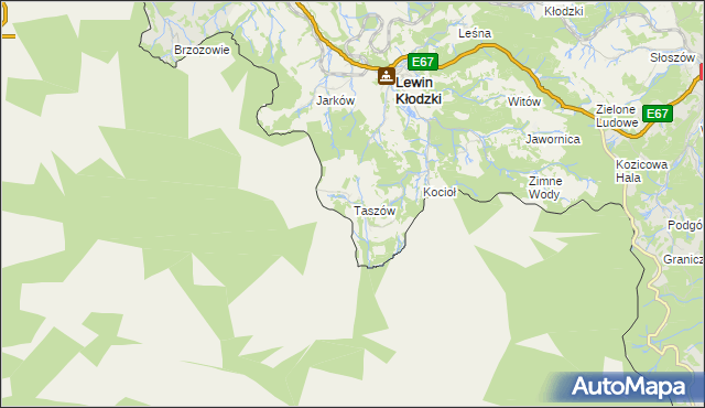 mapa Taszów, Taszów na mapie Targeo