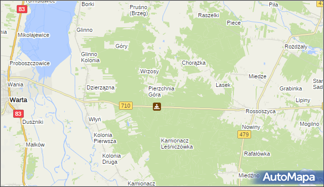 mapa Józefów-Wiktorów, Józefów-Wiktorów na mapie Targeo