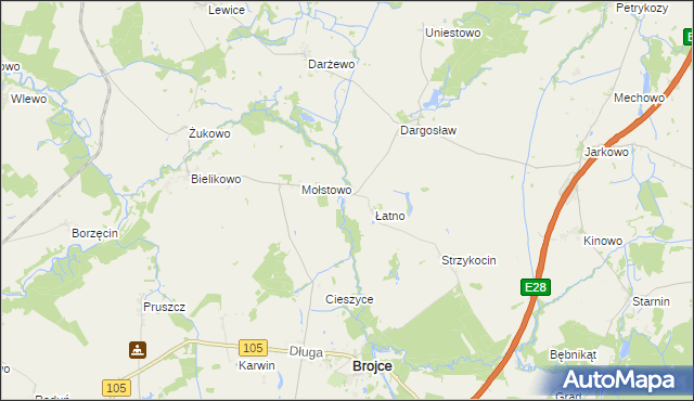 mapa Mołstówko, Mołstówko na mapie Targeo