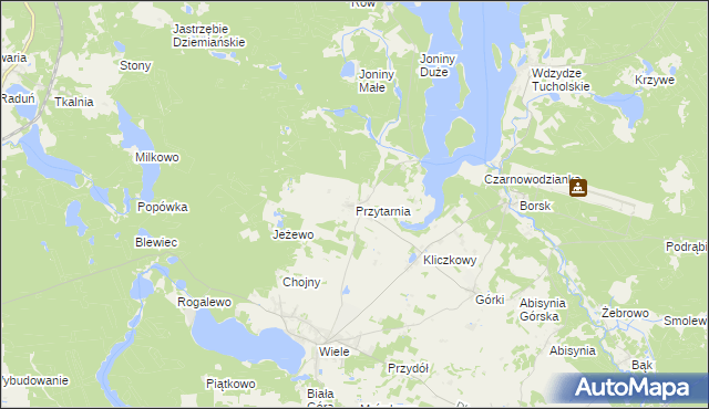 mapa Przytarnia, Przytarnia na mapie Targeo