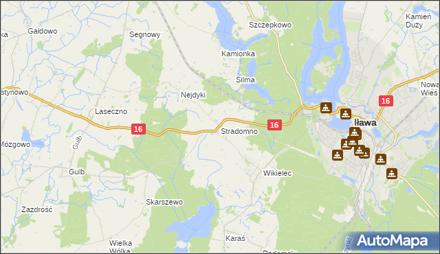 mapa Stradomno, Stradomno na mapie Targeo