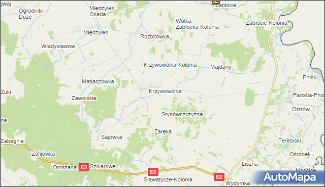 mapa Zańków, Zańków na mapie Targeo