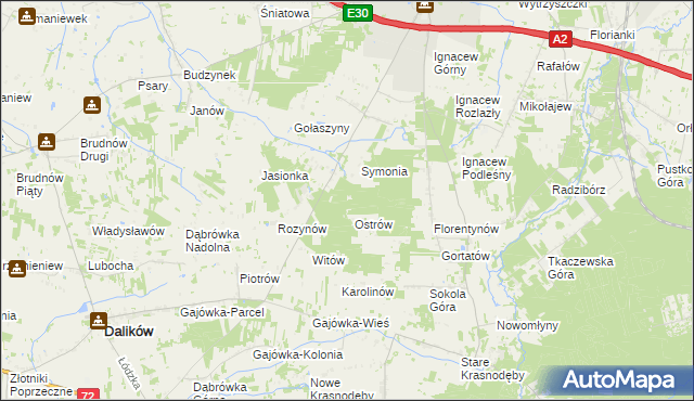 mapa Eufemia, Eufemia na mapie Targeo