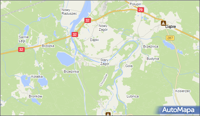 mapa Stary Zagór, Stary Zagór na mapie Targeo