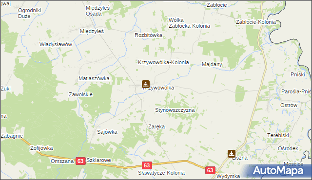 mapa Zańków, Zańków na mapie Targeo
