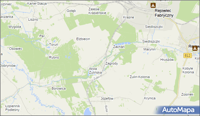 mapa Czechów Kąt, Czechów Kąt na mapie Targeo