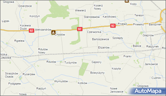 mapa Domaników, Domaników na mapie Targeo