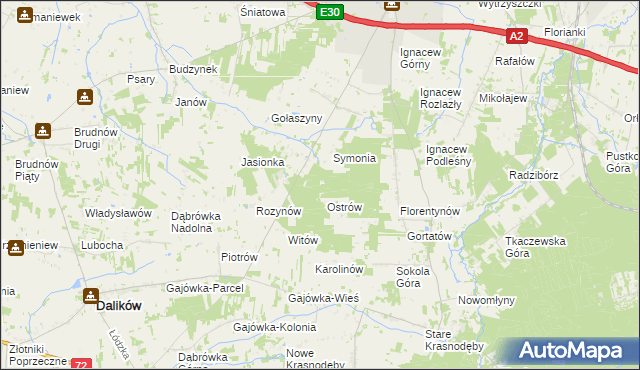 mapa Eufemia, Eufemia na mapie Targeo