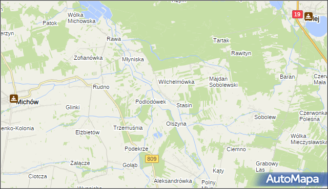 mapa Gawłówka, Gawłówka na mapie Targeo