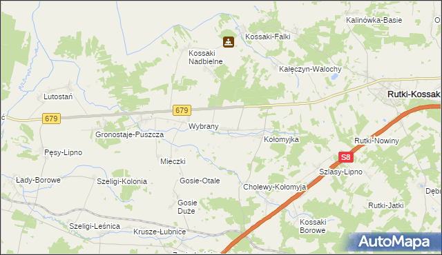 mapa Kołomyja, Kołomyja na mapie Targeo