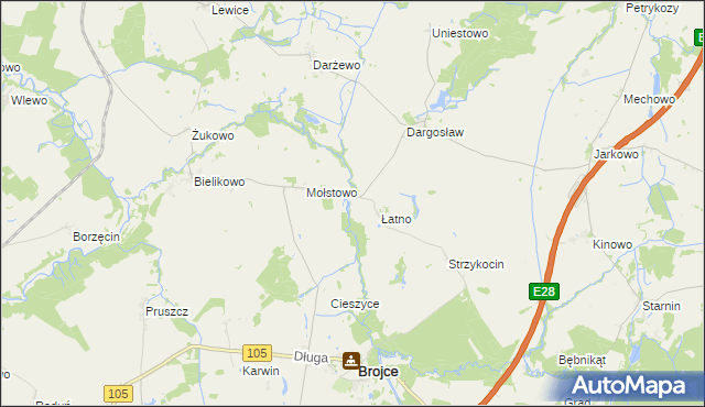 mapa Mołstówko, Mołstówko na mapie Targeo