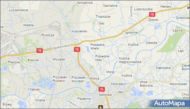 mapa Pobiednik Mały, Pobiednik Mały na mapie Targeo