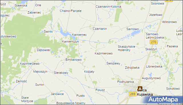 mapa Świszewy-Kolonia, Świszewy-Kolonia na mapie Targeo