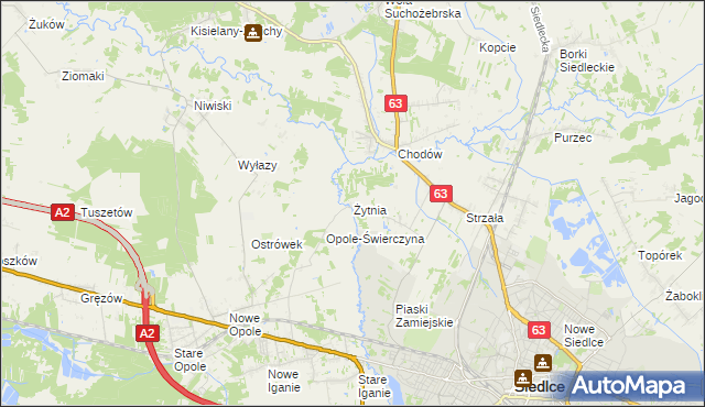 mapa Żytnia, Żytnia na mapie Targeo