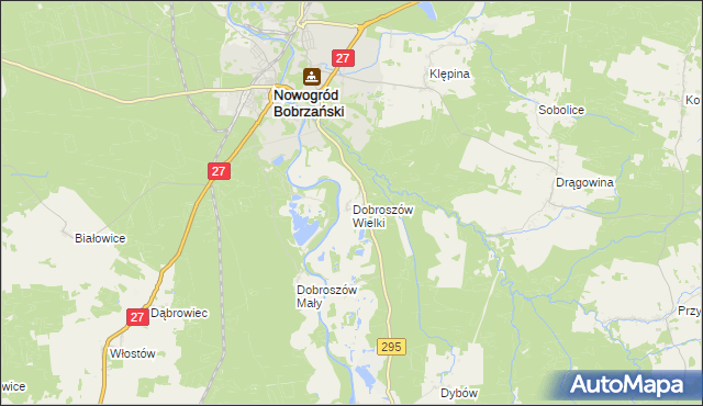 mapa Dobroszów Wielki, Dobroszów Wielki na mapie Targeo