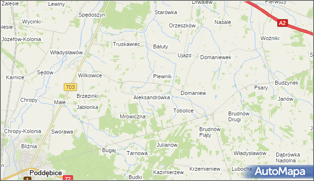 mapa Krasnołany, Krasnołany na mapie Targeo