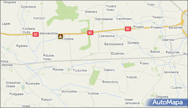 mapa Domaników, Domaników na mapie Targeo