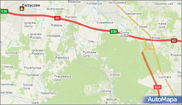 mapa Duraj, Duraj na mapie Targeo