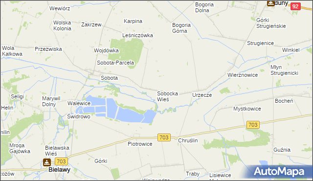 mapa Sobocka Wieś, Sobocka Wieś na mapie Targeo