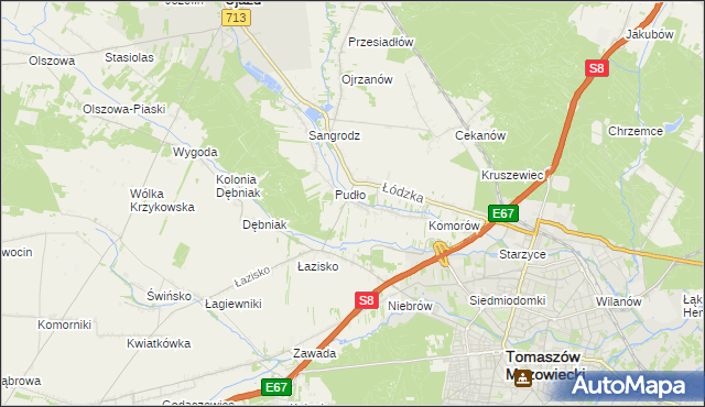 mapa Zaborów Drugi, Zaborów Drugi na mapie Targeo